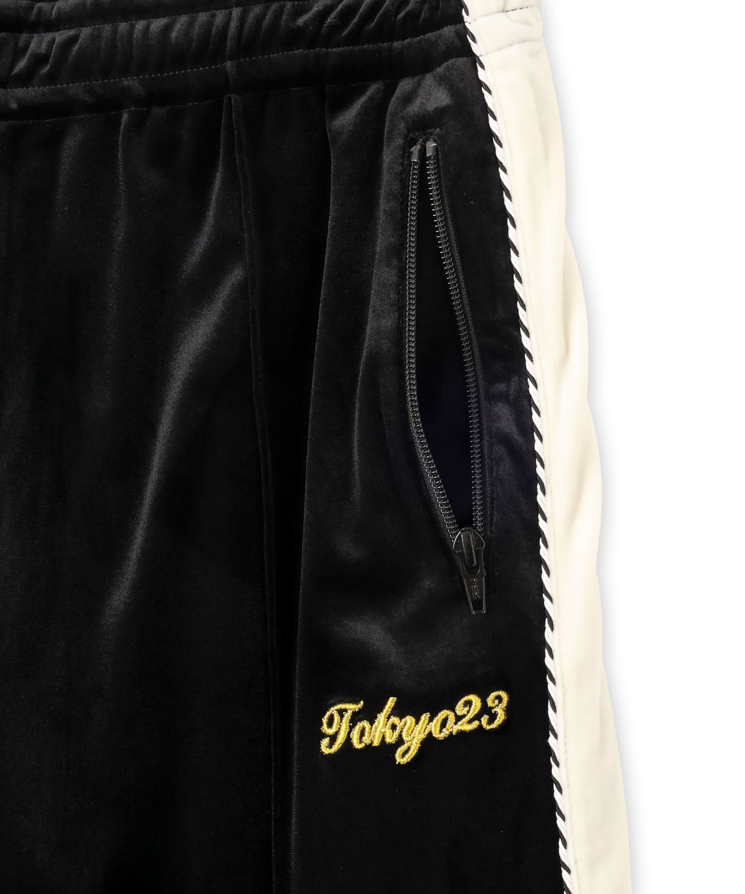TOKYO 23 Velour Pants BLACKの画像