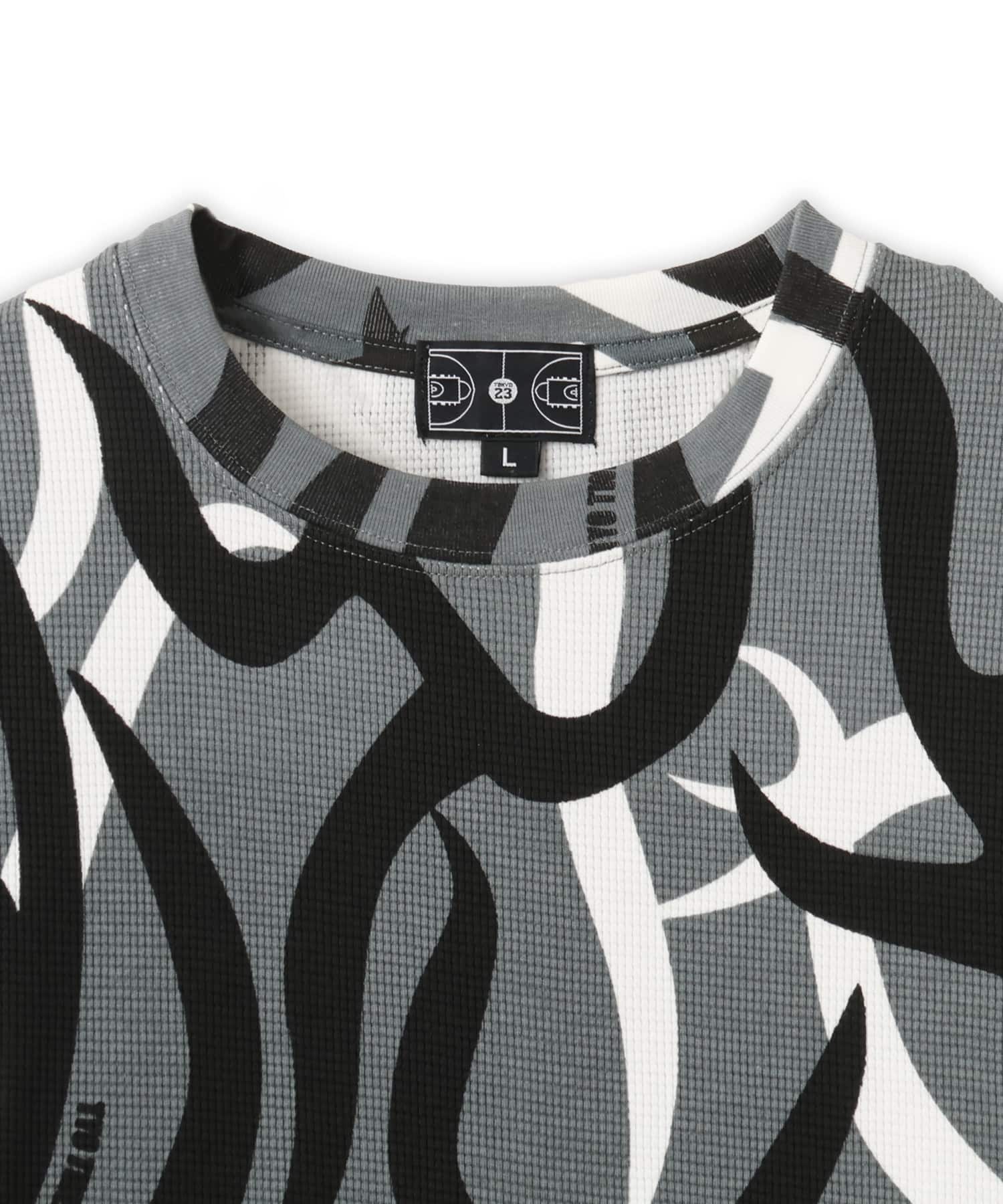 TOKYO 23 Waffle L/S T-shirt DARK GRAYの画像