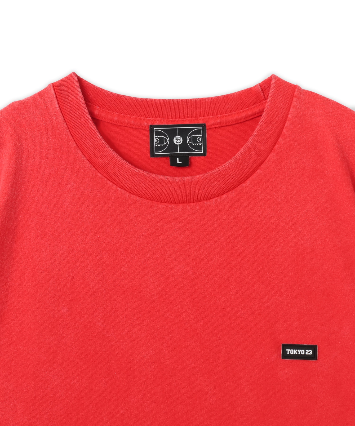 TOKYO 23 Patch Logo T-shirt REDの画像