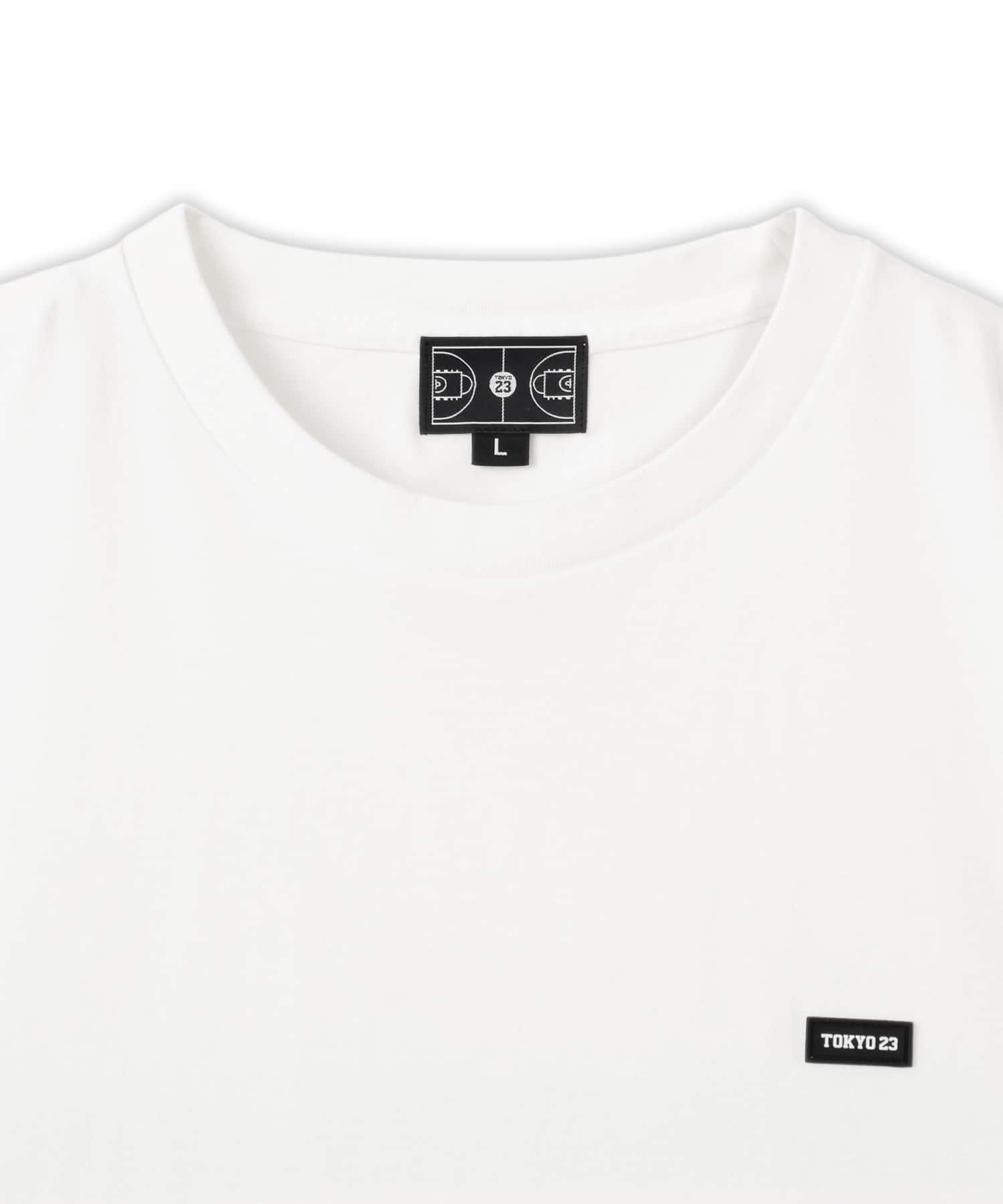 TOKYO 23 Patch Logo T-shirt WHITEの画像