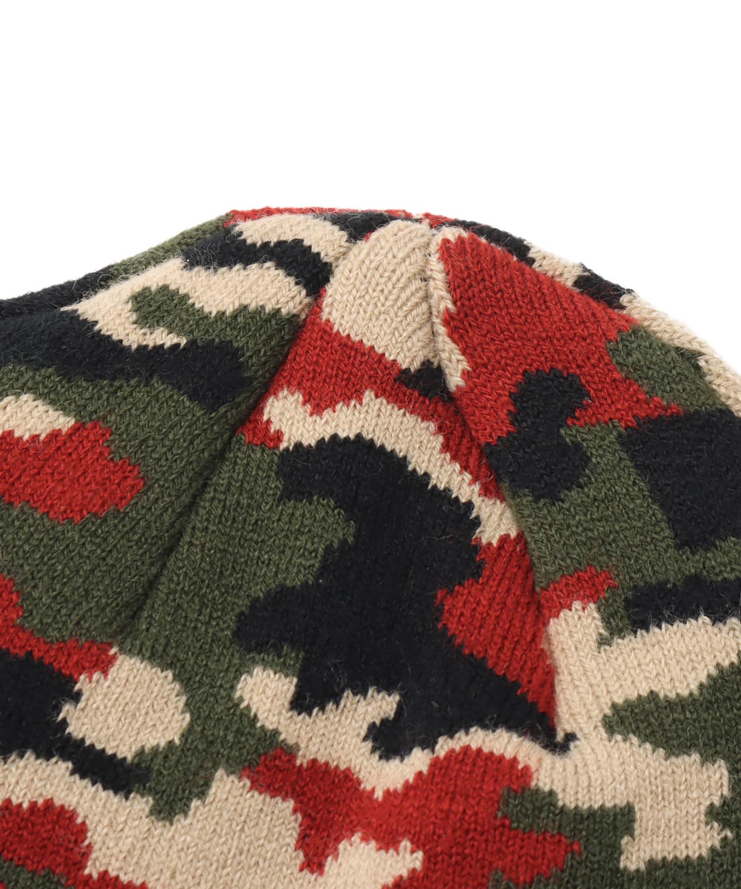 TOKYO23 x NBA Logo Knit Beanie CAMOUFLAGEの画像