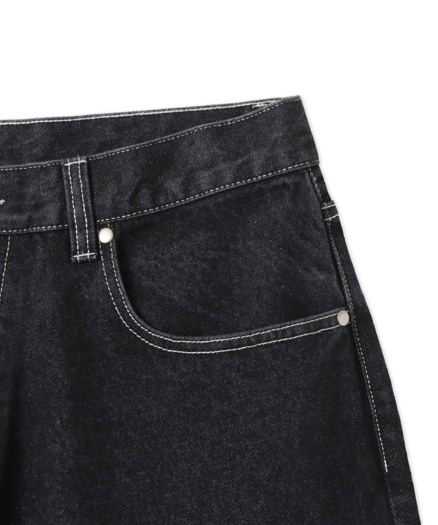 TOKYO 23 Baggy Denim Pants BLACKの画像