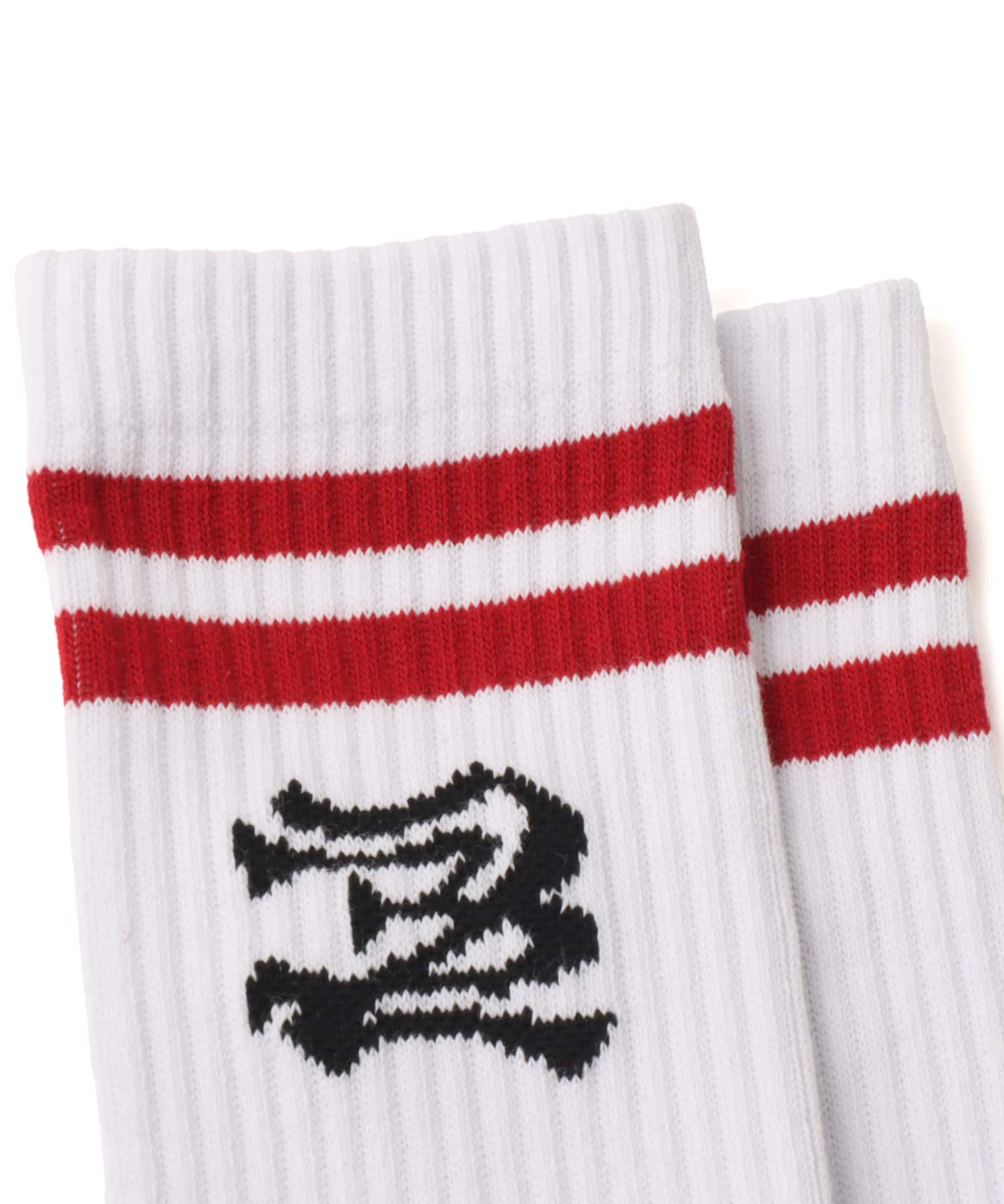 TOKYO 23 Line Logo Socks REDの画像