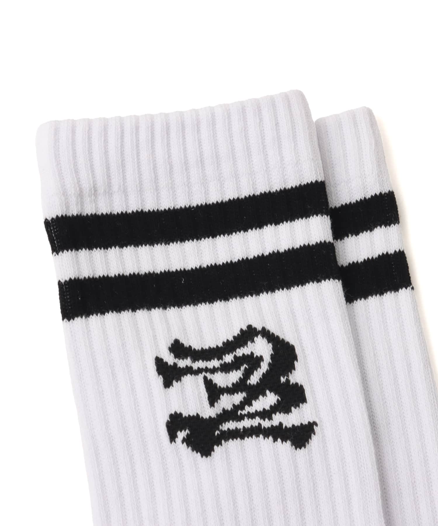 TOKYO 23 Line Logo Socks WHITEの画像