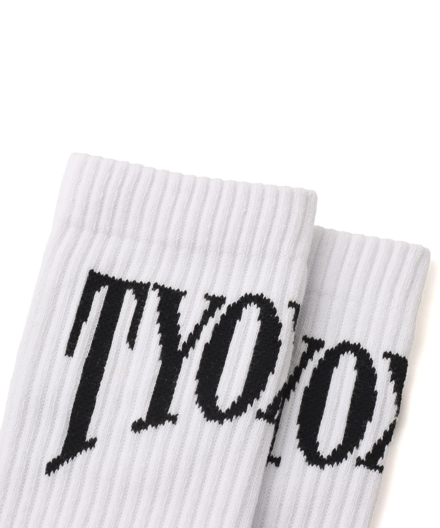 TOKYO 23 Arch Logo Socks WHITEの画像
