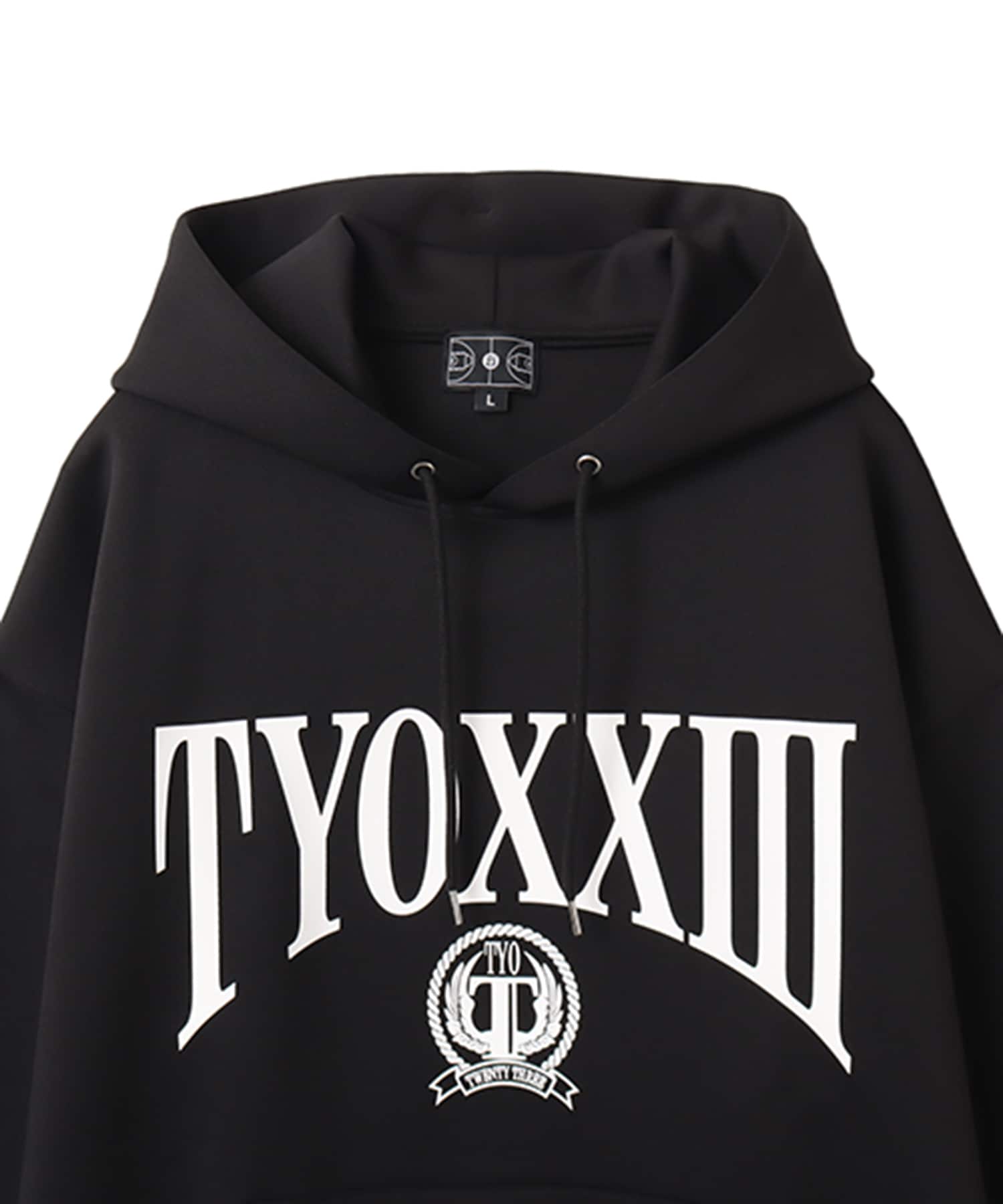 TOKYO23 Cardboard Knit Hoodie BLACKの画像