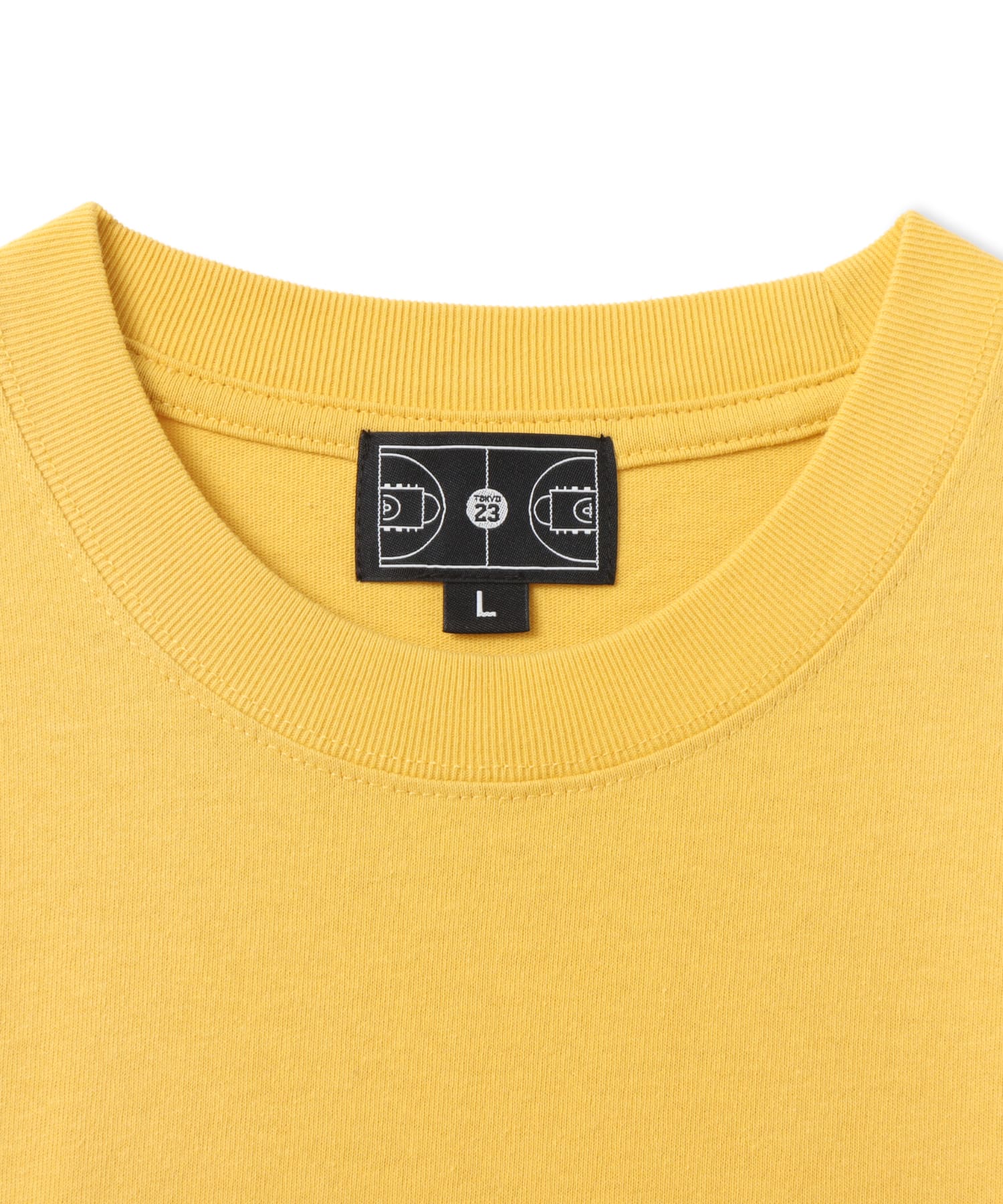 TOKYO 23 Motion Logo T-shirt YELLOWの画像