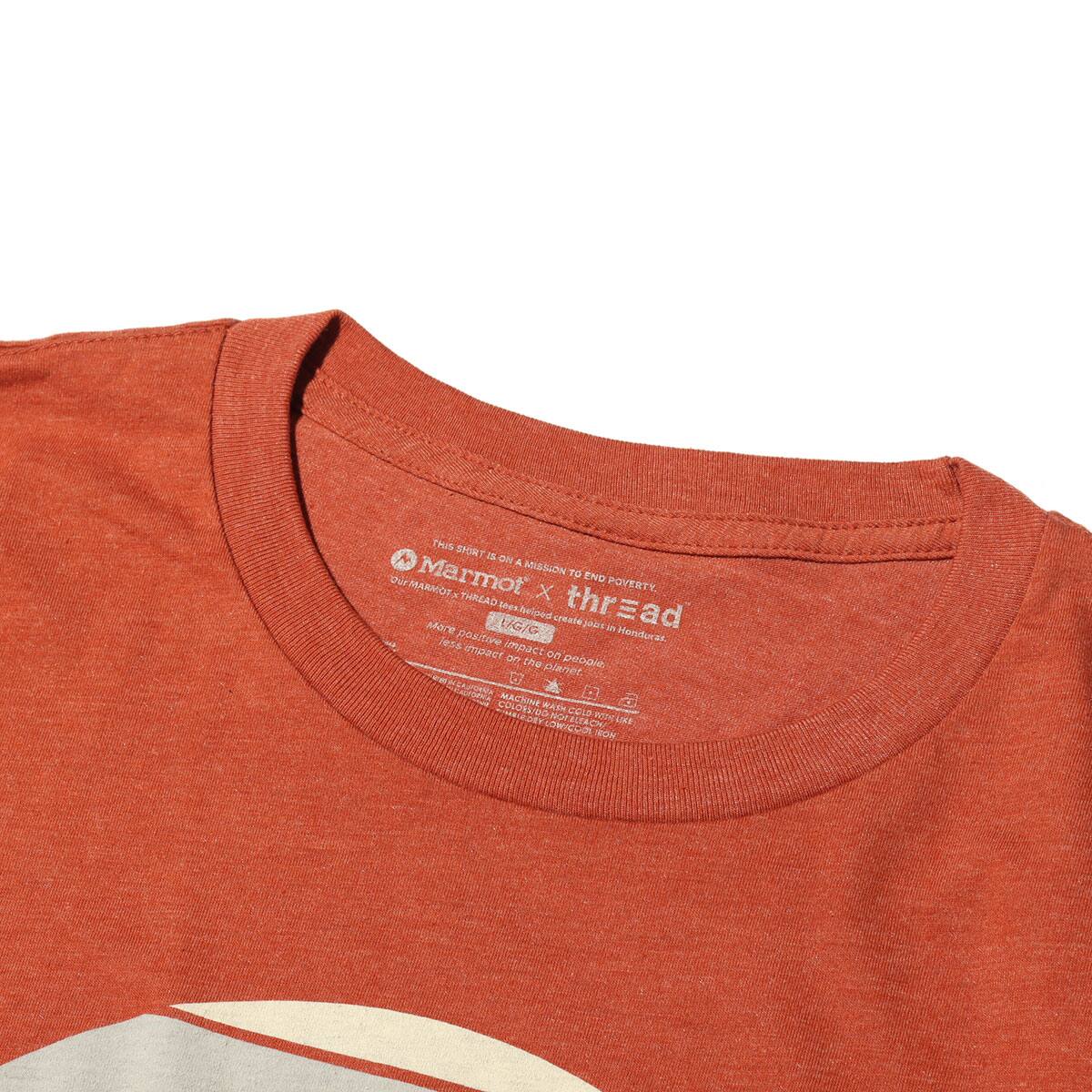 Marmot DAWNING MARMOT H/S T RED 20SP-Iの画像