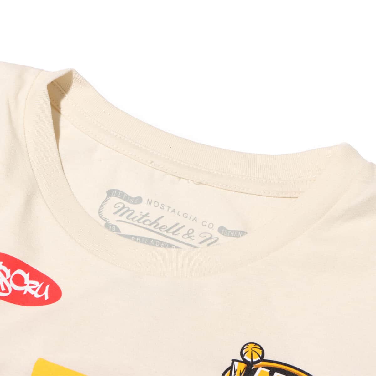 Mitchell & Ness TATS CRU CITY TEE LAL CREAM 23FW-Iの画像