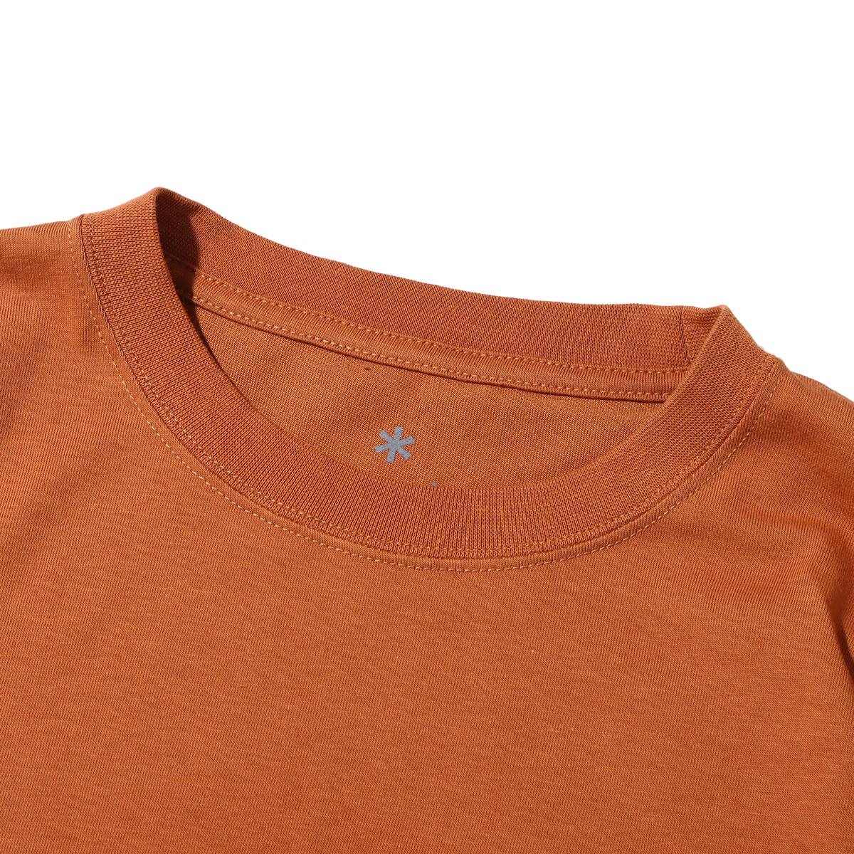 snow peak Relaxin' Fieldscape T shirt Brown 23SP-Iの画像