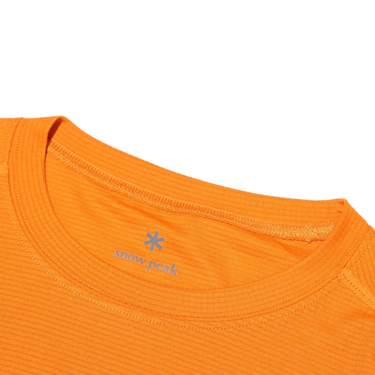 snow peak Pe Power Dry Short Sleeve T-Shirt Orange 24SP-Iの画像