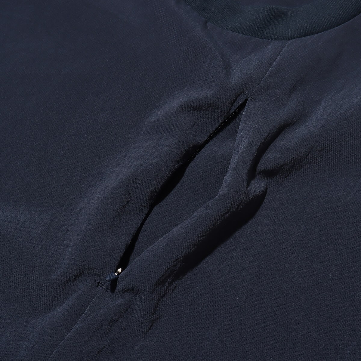 snow peak Breathable Quick Dry T-Shirt Navyの画像
