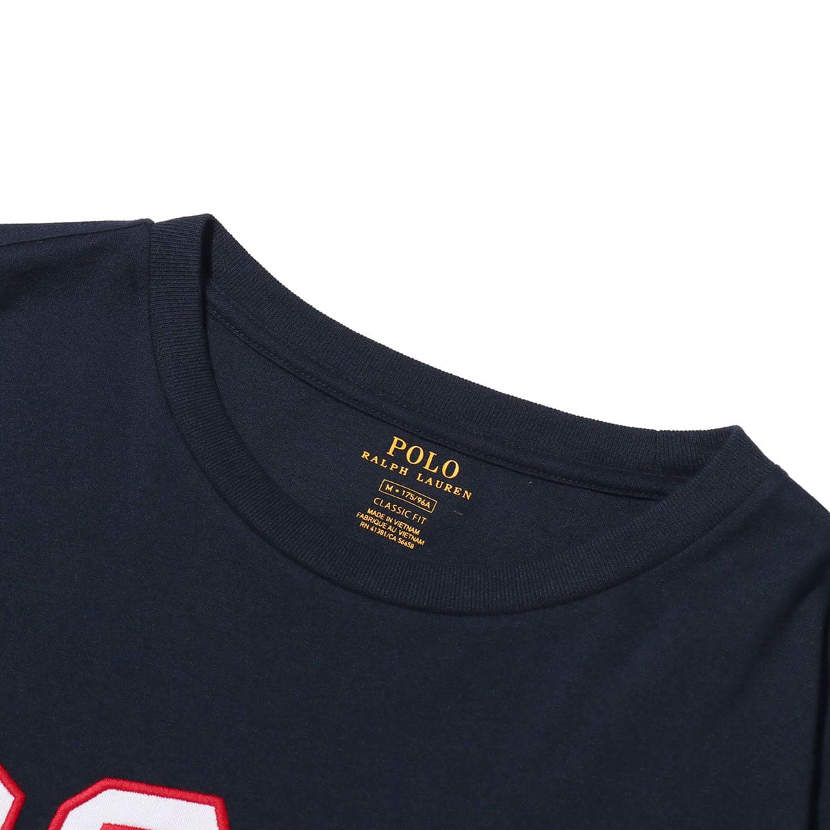 POLO RALPH LAUREN LS TEE M2-LONG SLEEVE-T-SHIRT NAVY 18HO-Iの画像