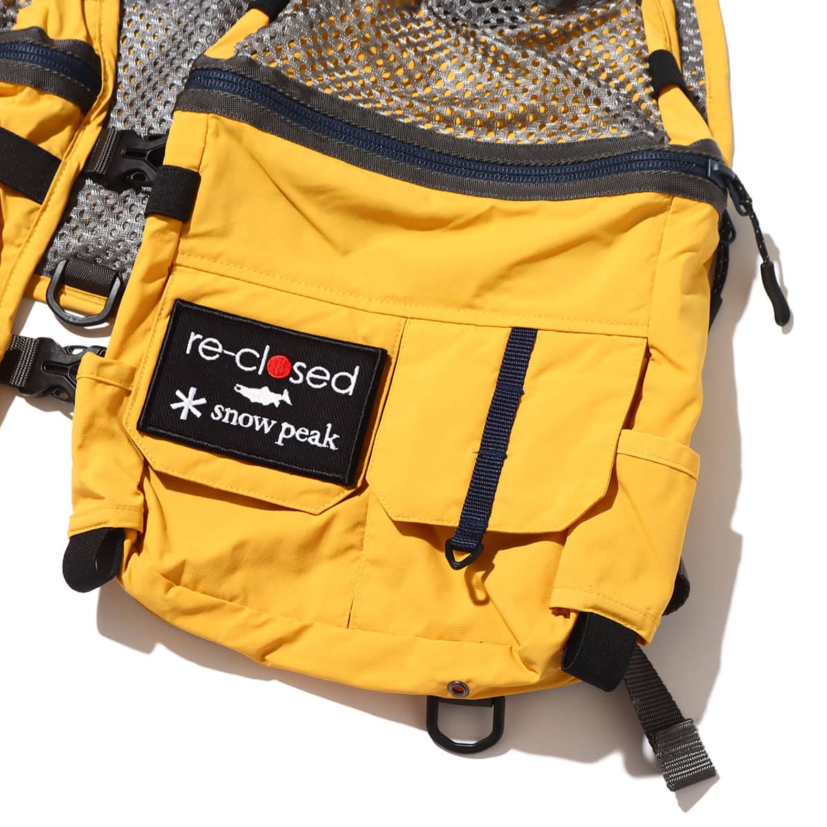 snow peak Game Vest Mustard 23SP-Iの画像