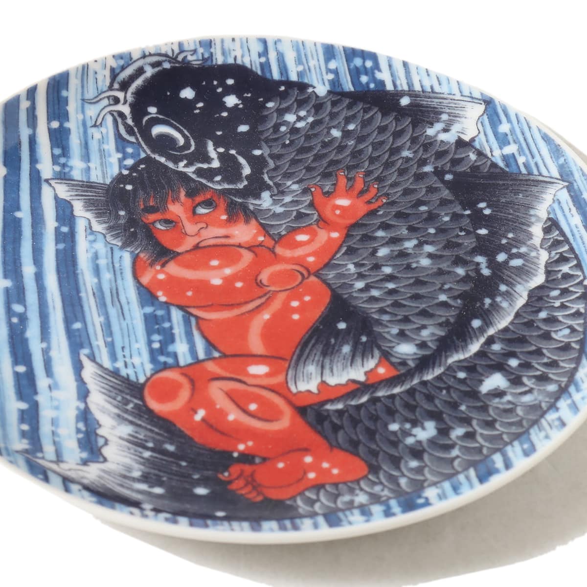 THREE TIDES TATTOO KINTARO KOI PLATES RED/BLUE 20SU-Iの画像