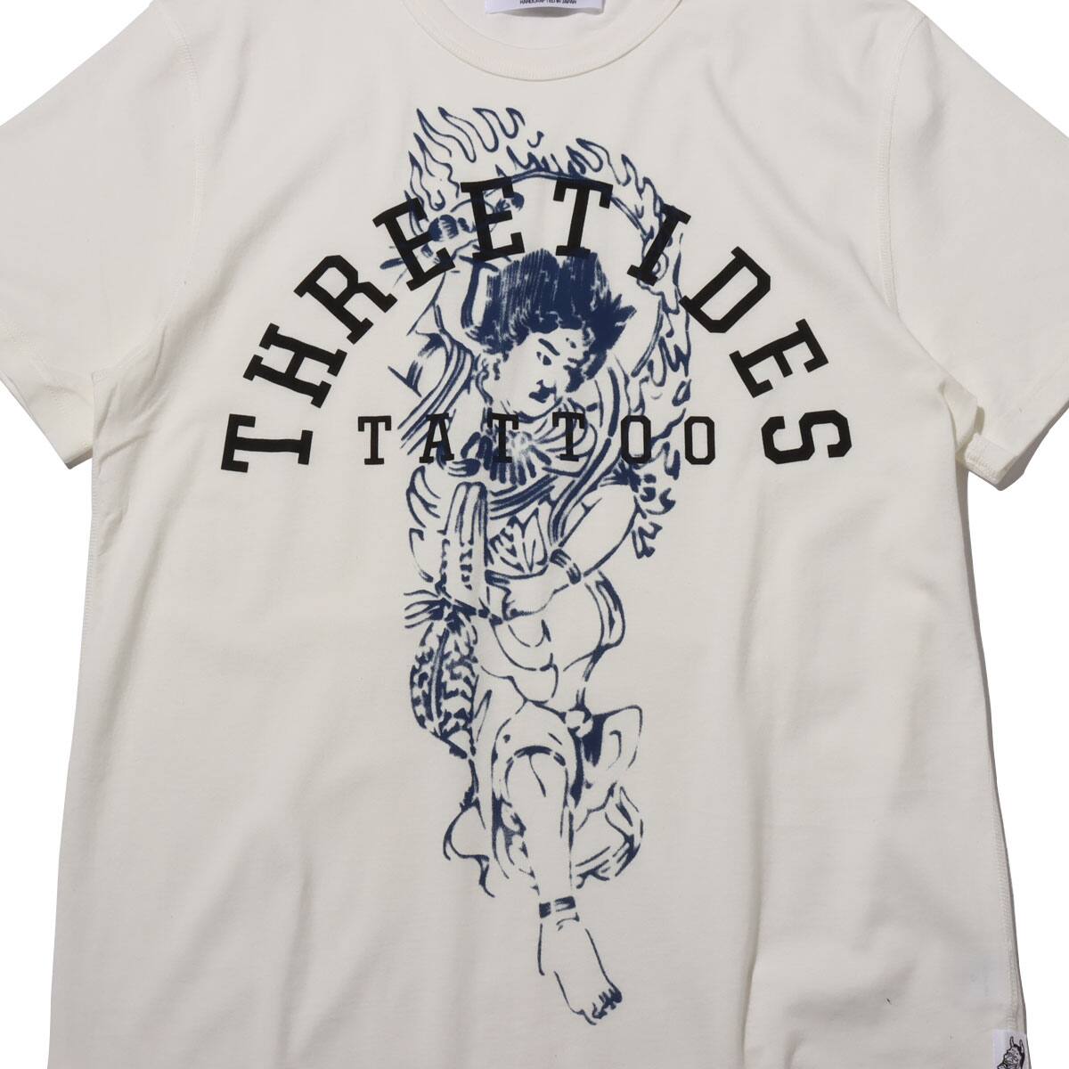 THREE TIDES TATTOO 3T TEAM LOGO ZOGG T WHITE 20HO-Iの画像
