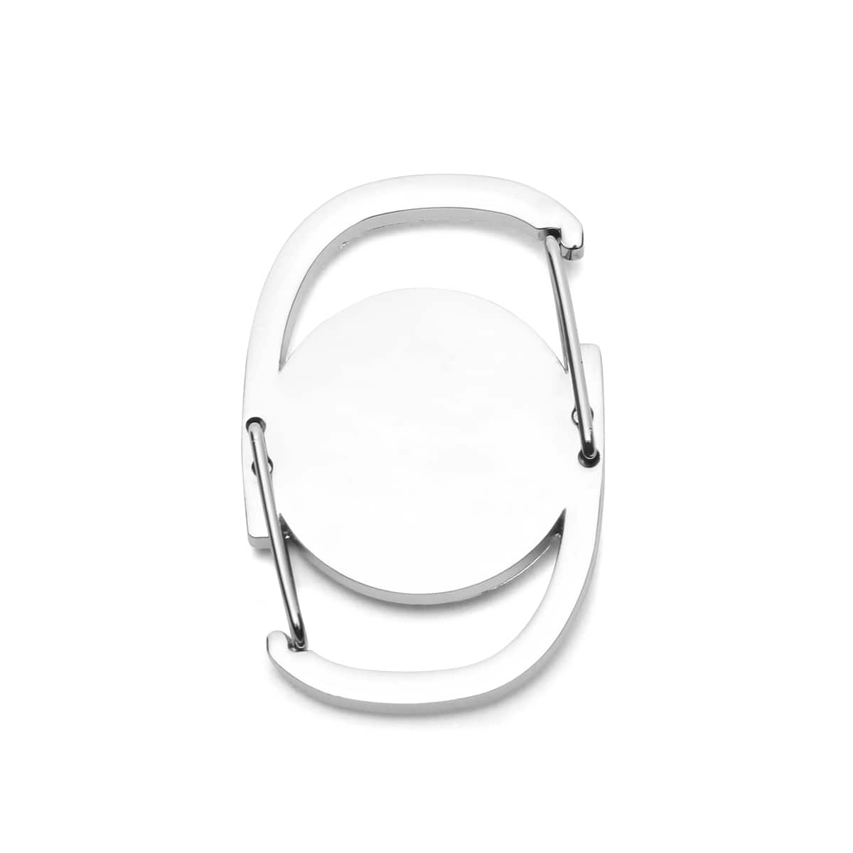 TOKYO 23 CIRCLE LOGO CARABINER  BLACK 18SS-Iの画像