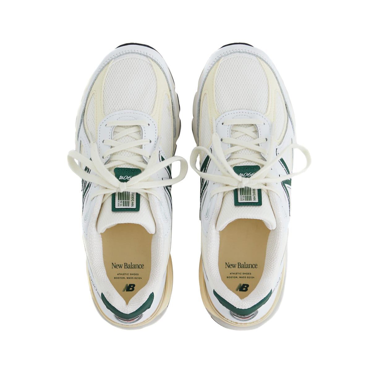 New Balance U990TC4 WHITE/GREEN