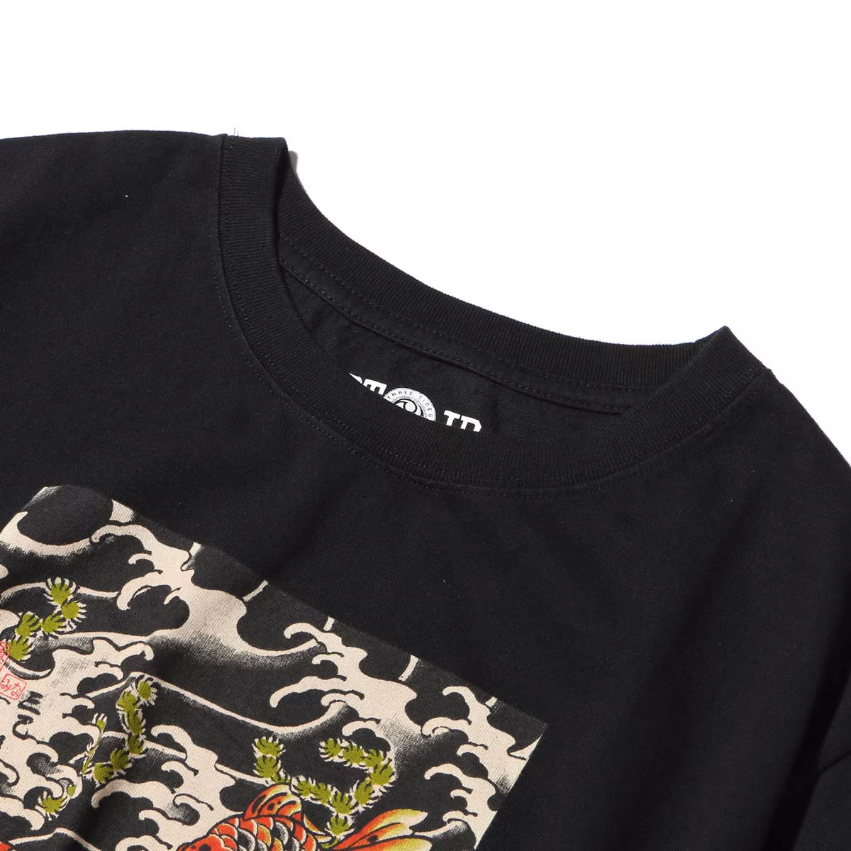 UBIQ THREE TIDES TATTOO × UBIQ “IREZUMI” T-SHIRT (Kingyo) Designed by NAMIBLACK の画像