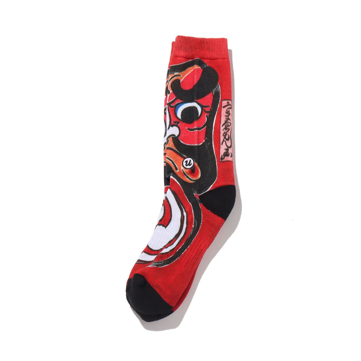 UBIQ “IREZUMI” SOCKS (Darumma) Designed by Ukiyoemon BLACK 20SP-Iの画像