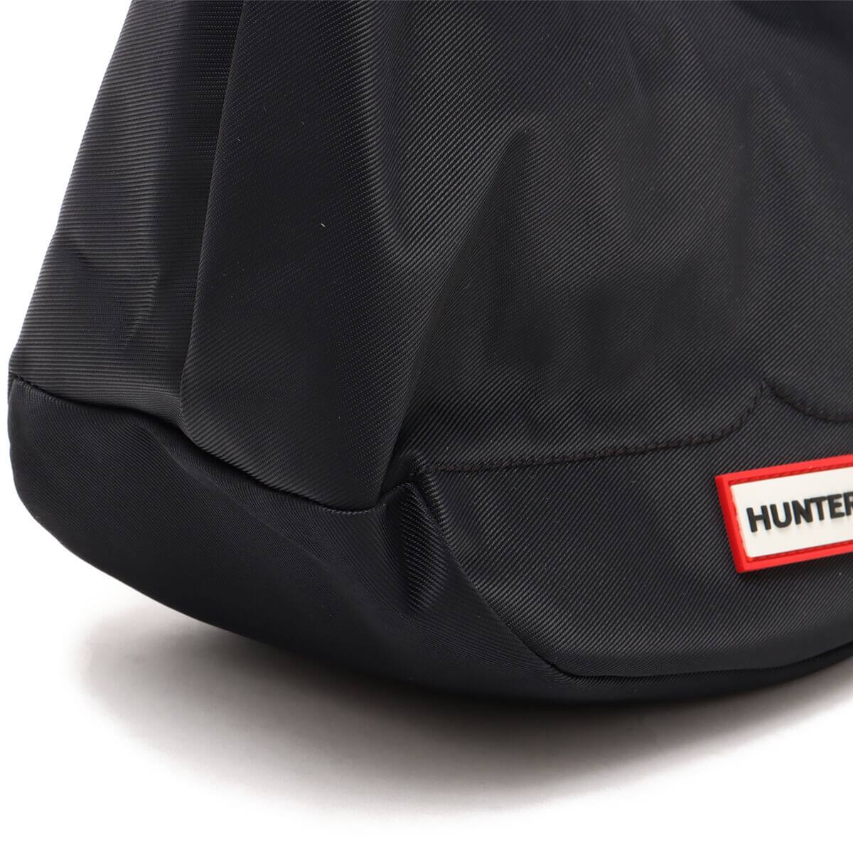 HUNTER NYLON MINI HOBO Black の画像