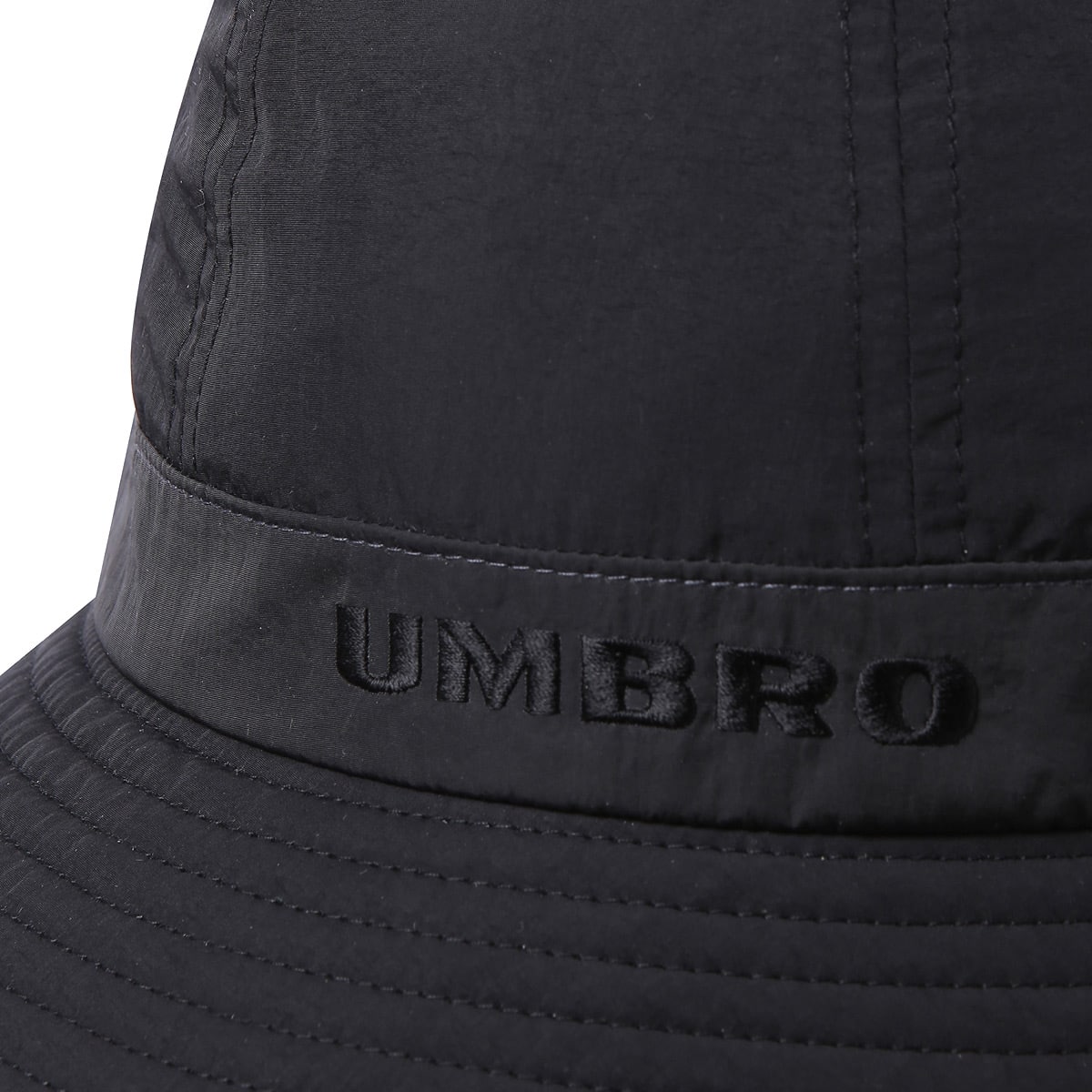 UMBRO NYLON METAL DOME HAT BLACK 23SU-Sの画像