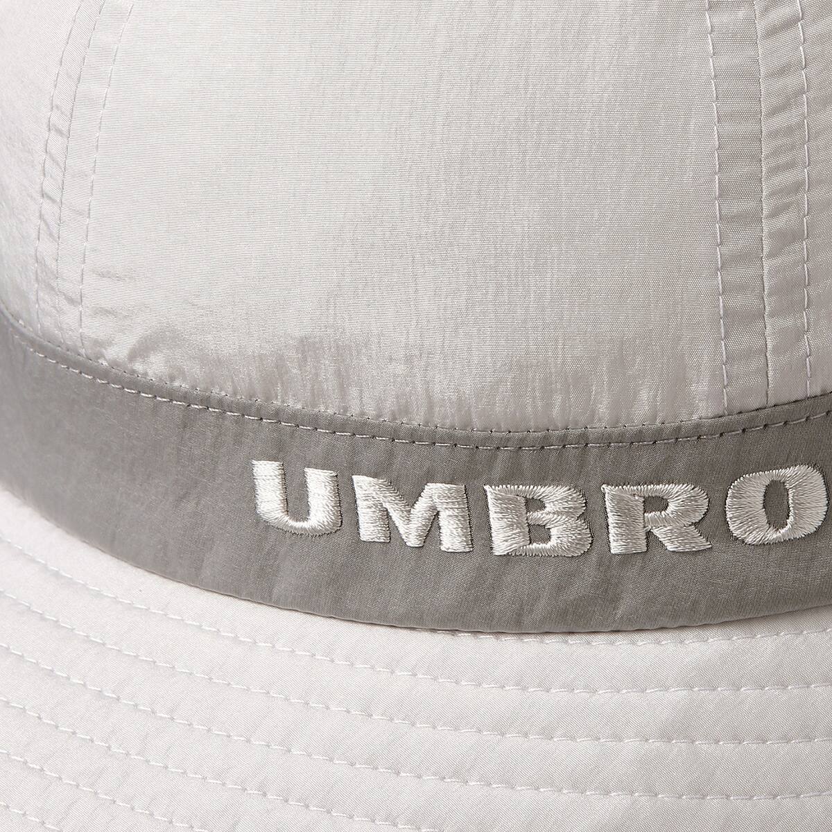 UMBRO NYLON METAL DOME HAT GREY 23SU-Sの画像