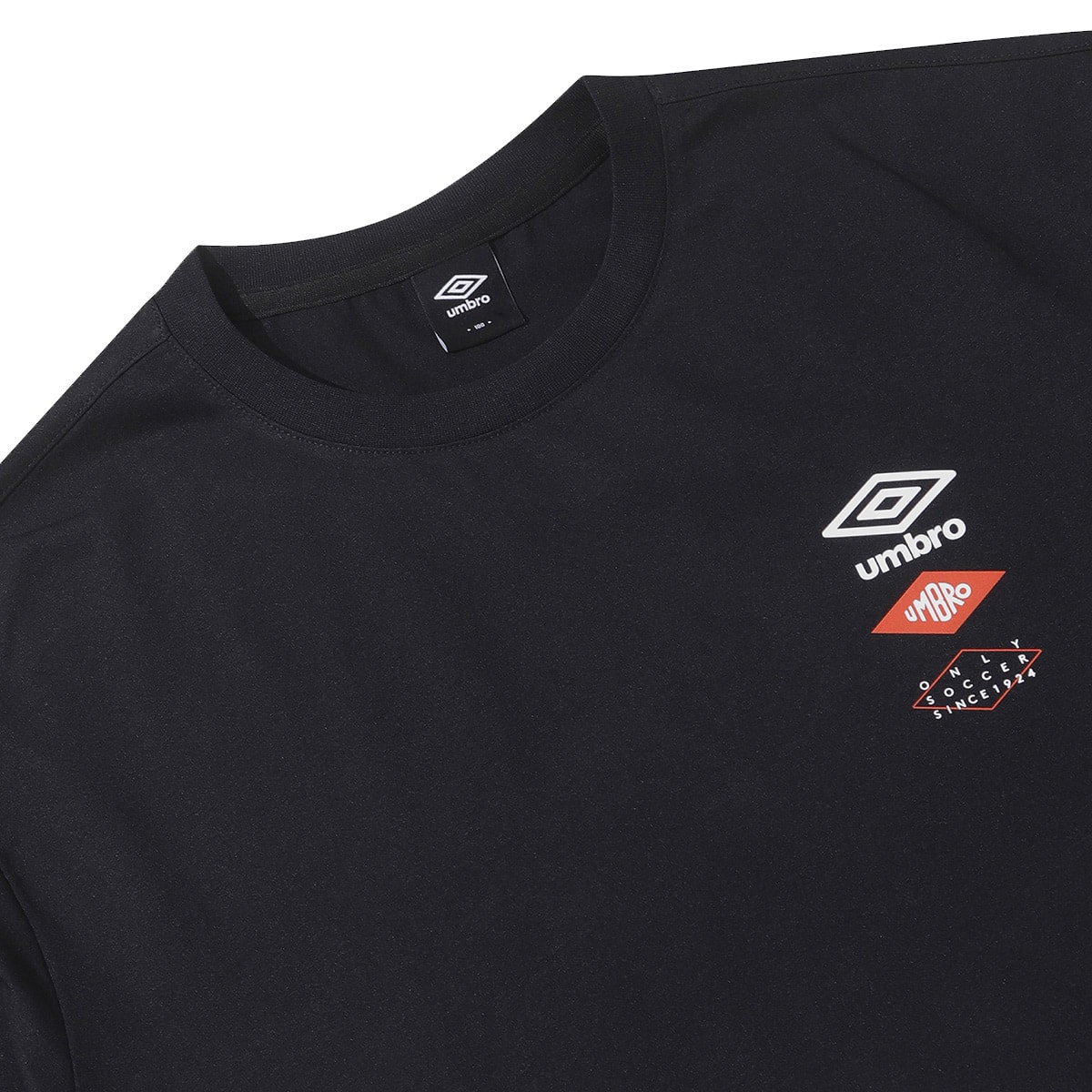 UMBRO SHORT SLEEVE SHIRT BLACK 23SU-Sの画像