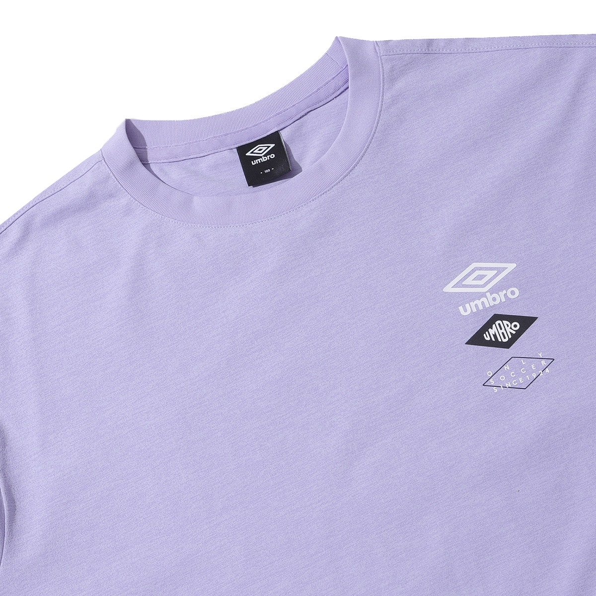 UMBRO SHORT SLEEVE SHIRT LAVENDER 23SU-Sの画像