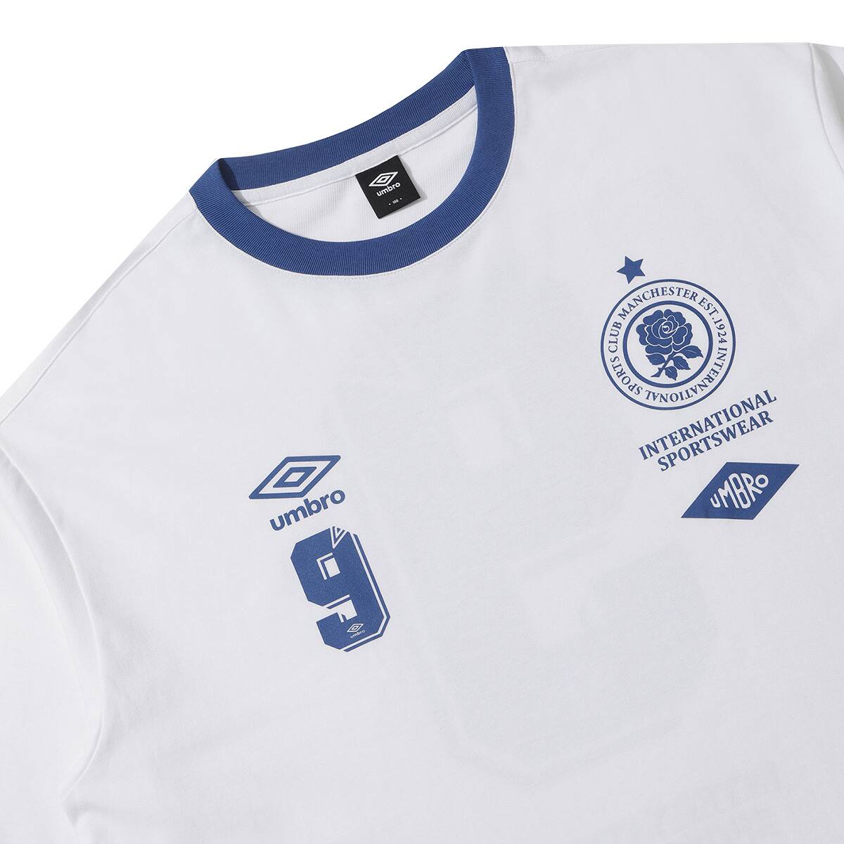 UMBRO SHORT SLEEVE SHIRT WHITE 23SU-Sの画像