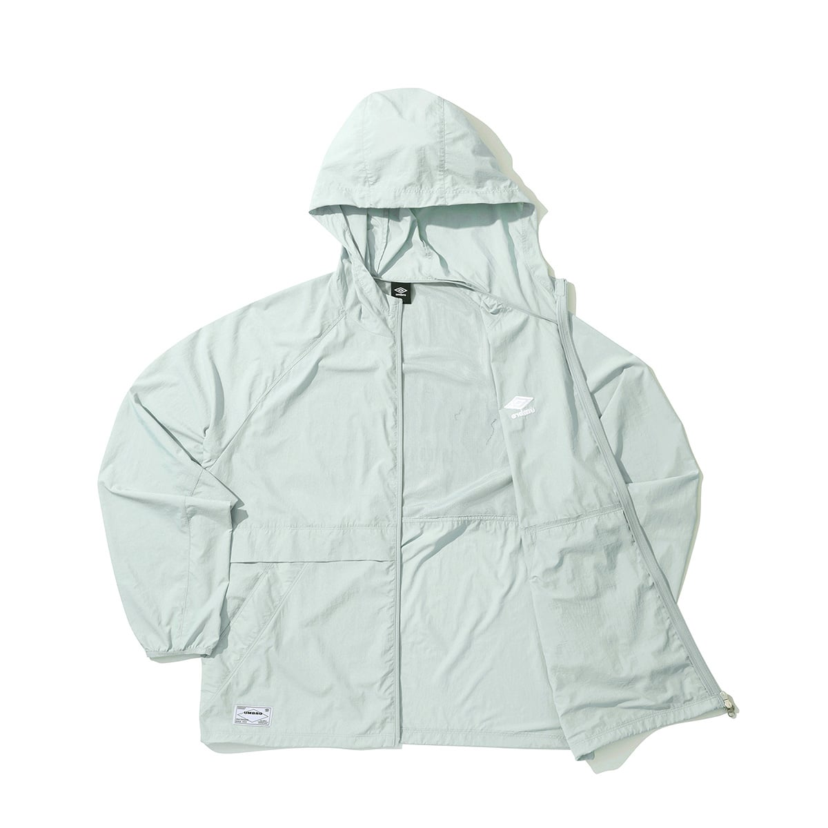 UMBRO PACKABLE HOODIE LONG SLEEVE JACKET GREEN 23SU-Sの画像
