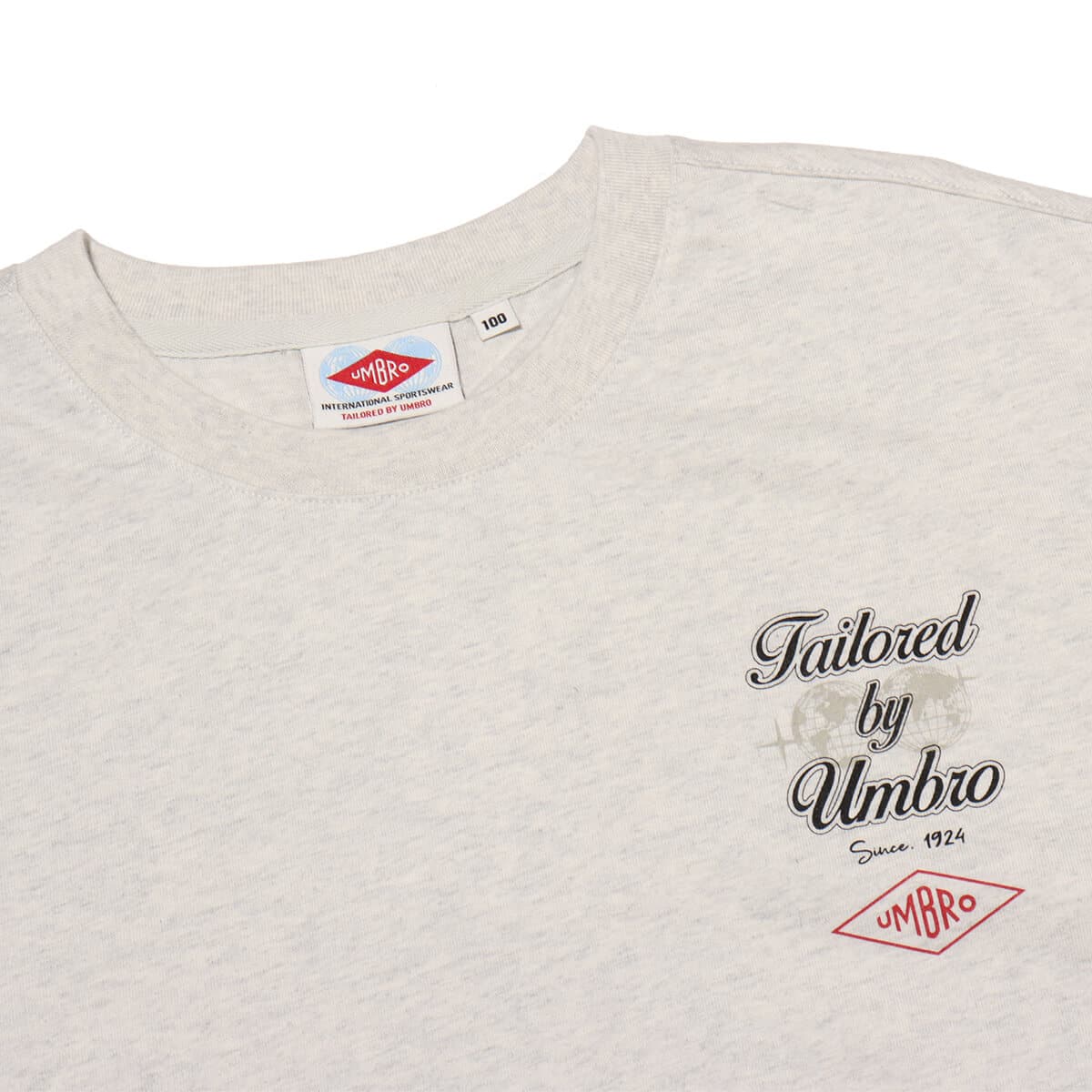 UMBRO SHORT SLEEVE SHIRT グレー の画像
