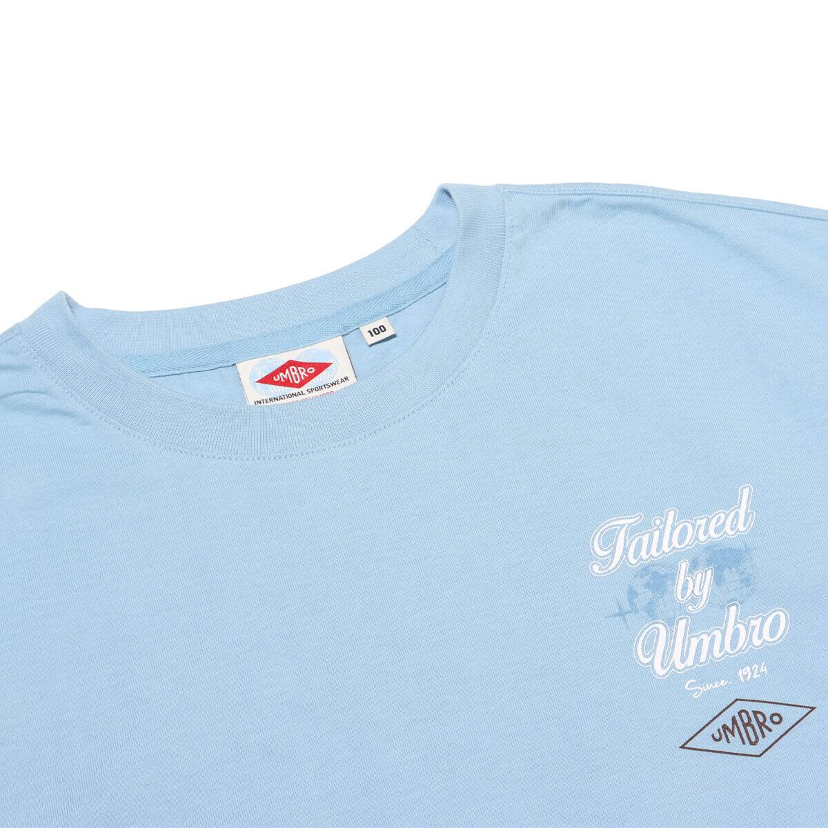 UMBRO SHORT SLEEVE SHIRT サックス の画像