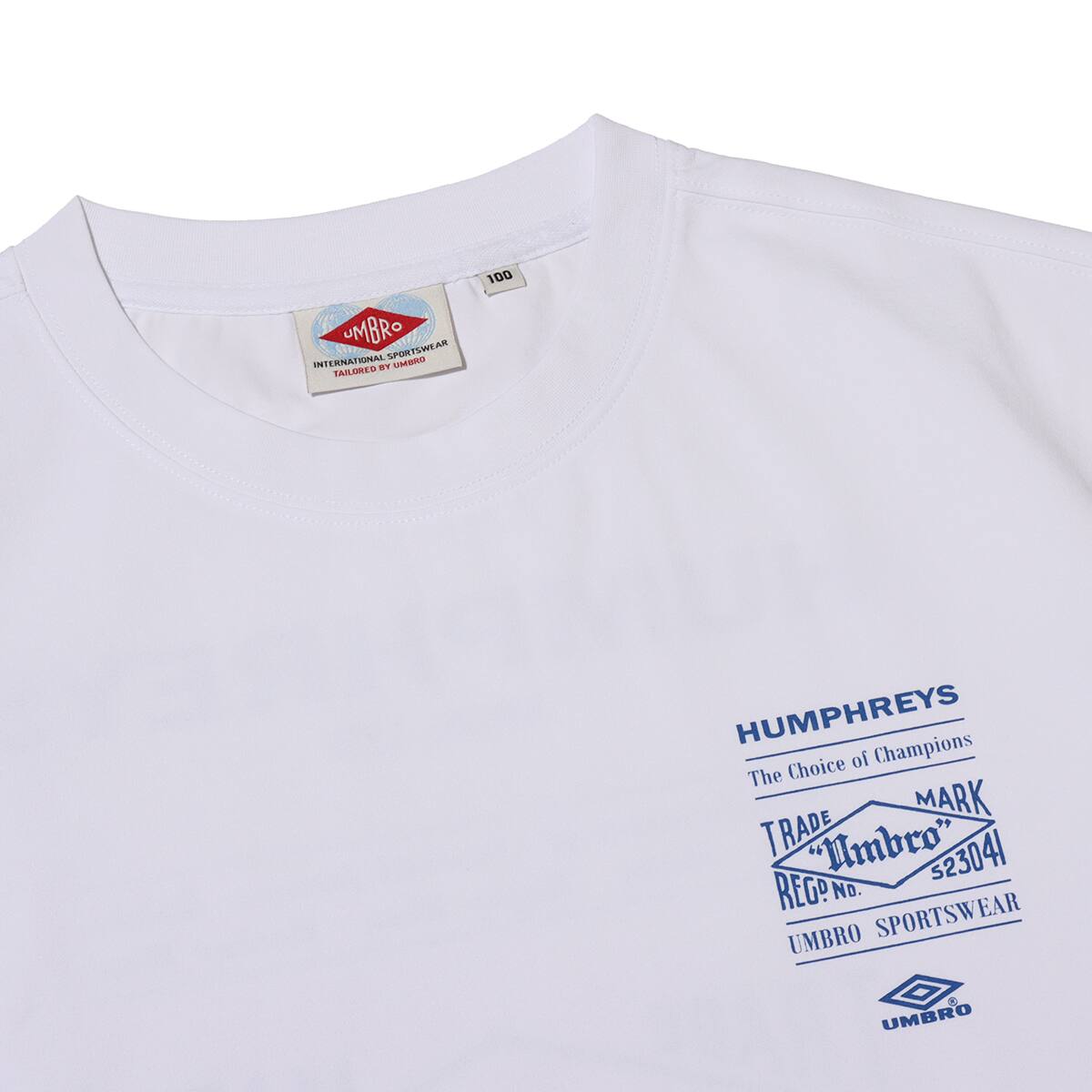 UMBRO 100th ANNIVERSARY MEMORIAL SHORT SLEEVE SHIRT 3 WHITE の画像