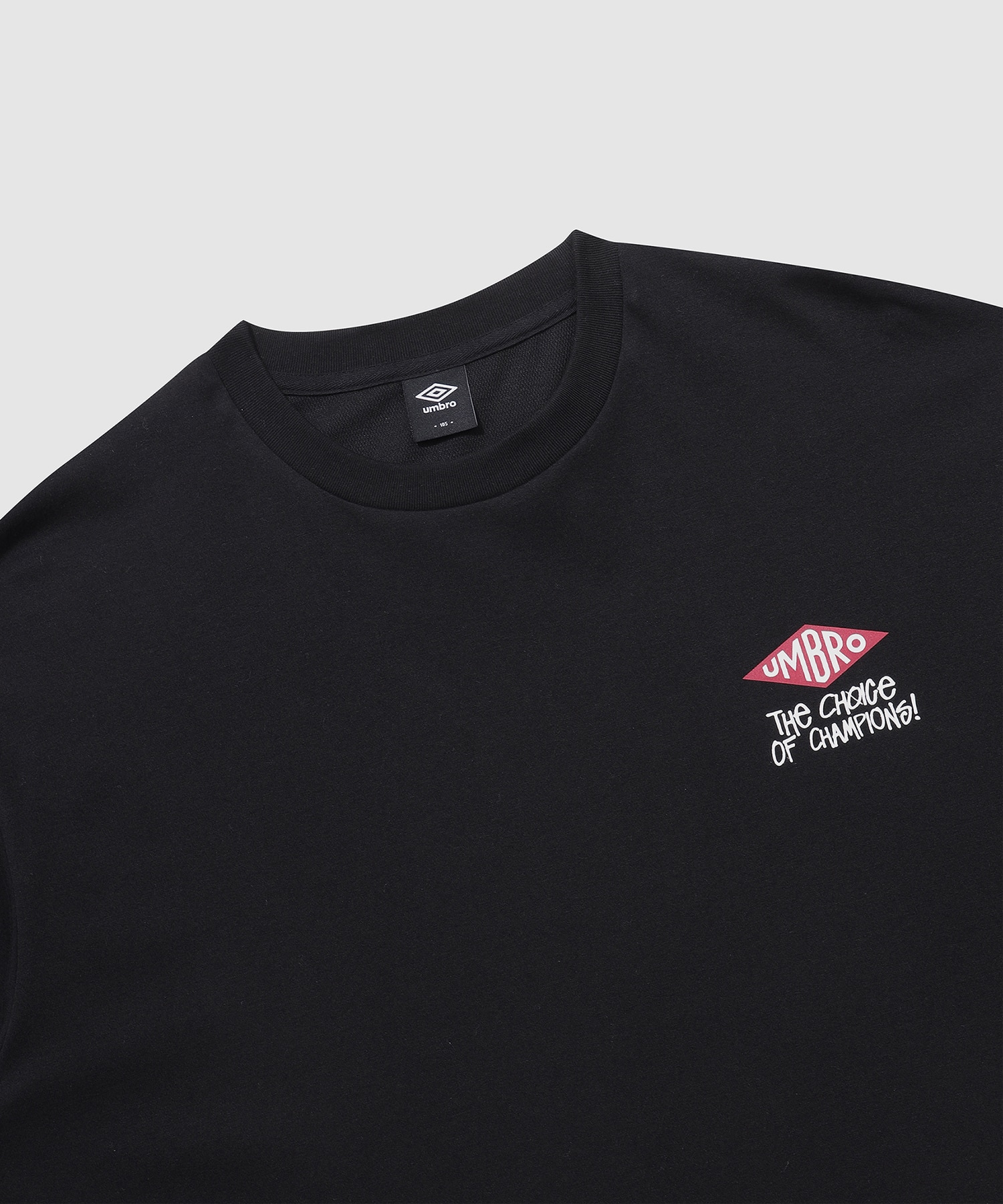 UMBRO 【KOREA COLLECTION】TROPHY SHORTS SLEEVE T-SHIRTS ブラックの画像