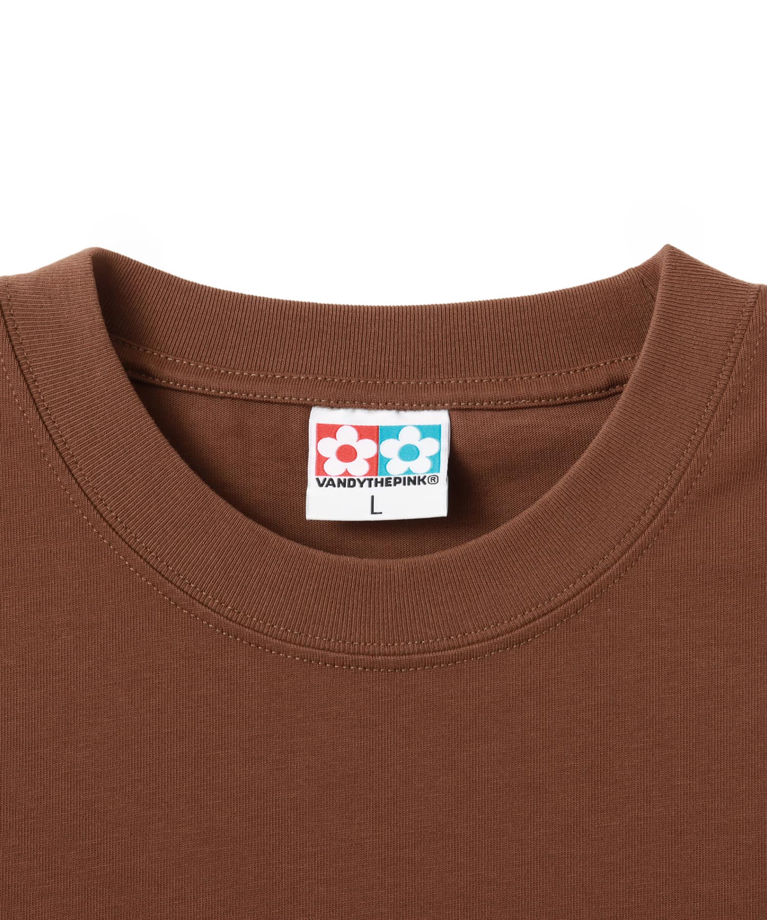 VANDYTHEPINK x ATMOS Banana Split Eye Logo Tee BROWNの画像