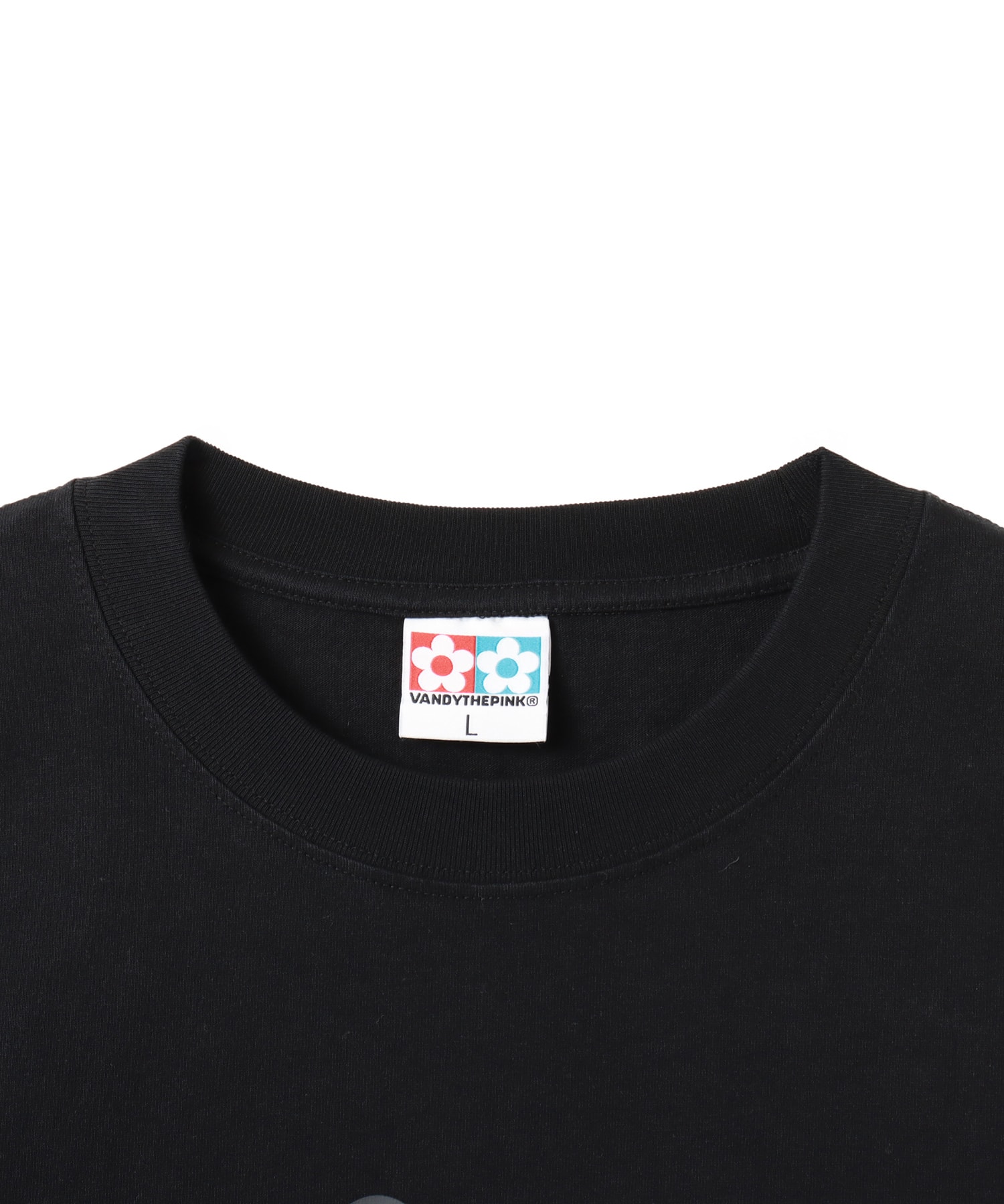 VANDYTHEPINK x ATMOS Japanese Logo L/S Tee BLACKの画像