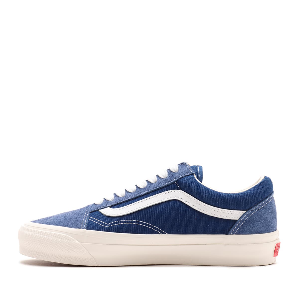 VANS PREMIUM Old Skool SUEDE BLUE/BLUEの画像