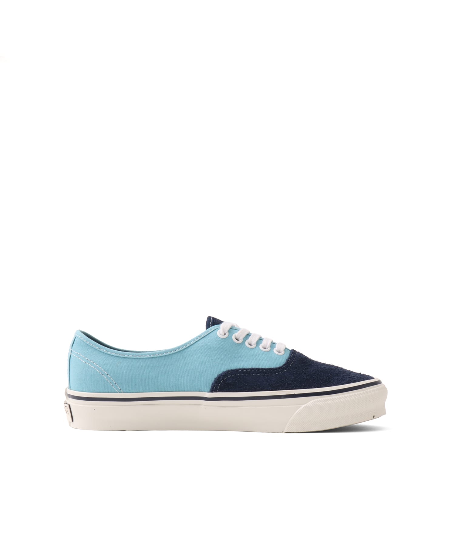 VANS LX Authentic 44 SUEDE/CANVAS Dress Blue/Aquatic Blueの画像