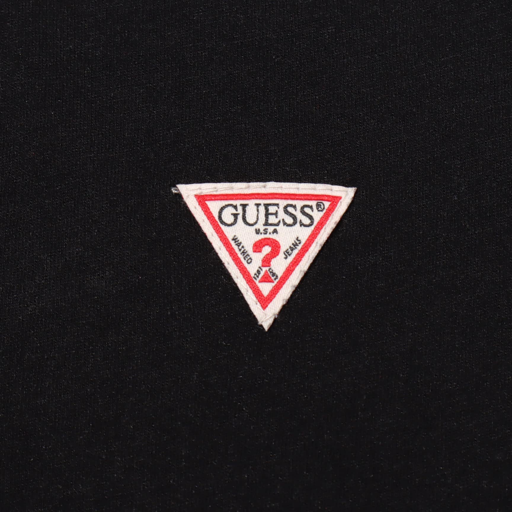 GUESS SS GUESS LOGO BABY TEE BLACK 20SU-Iの画像