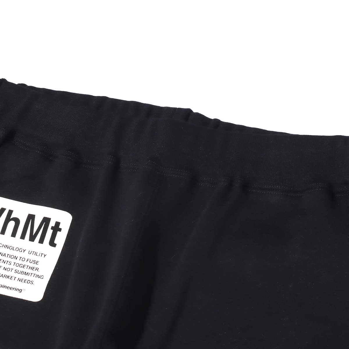 WHITE MOUNTAINEERING WM LOGO RANDAM PRINTED SWEAT PANTS BLACK 21FA-Iの画像