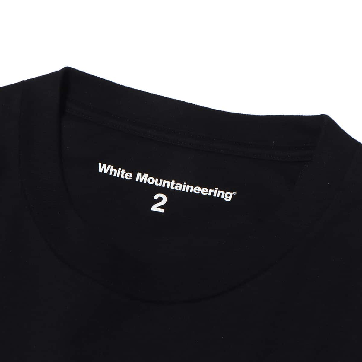 WHITE MOUNTAINEERING MOUNTAIN LOGO T-SHIRT BLACK 23SP-I