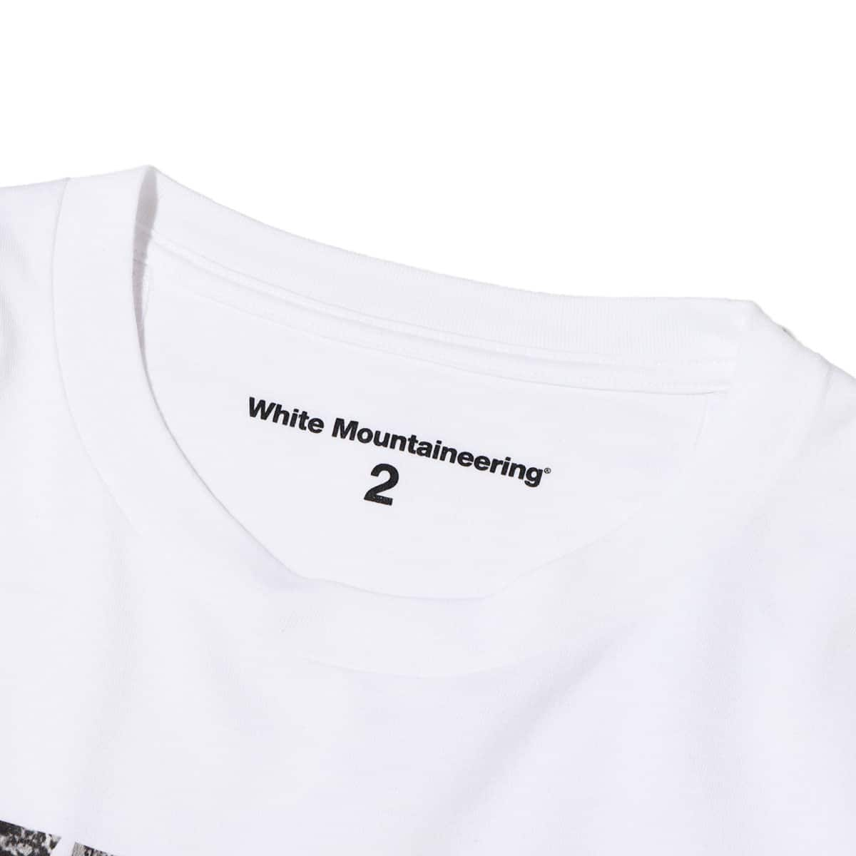 Adidas white shop mountaineering t shirt