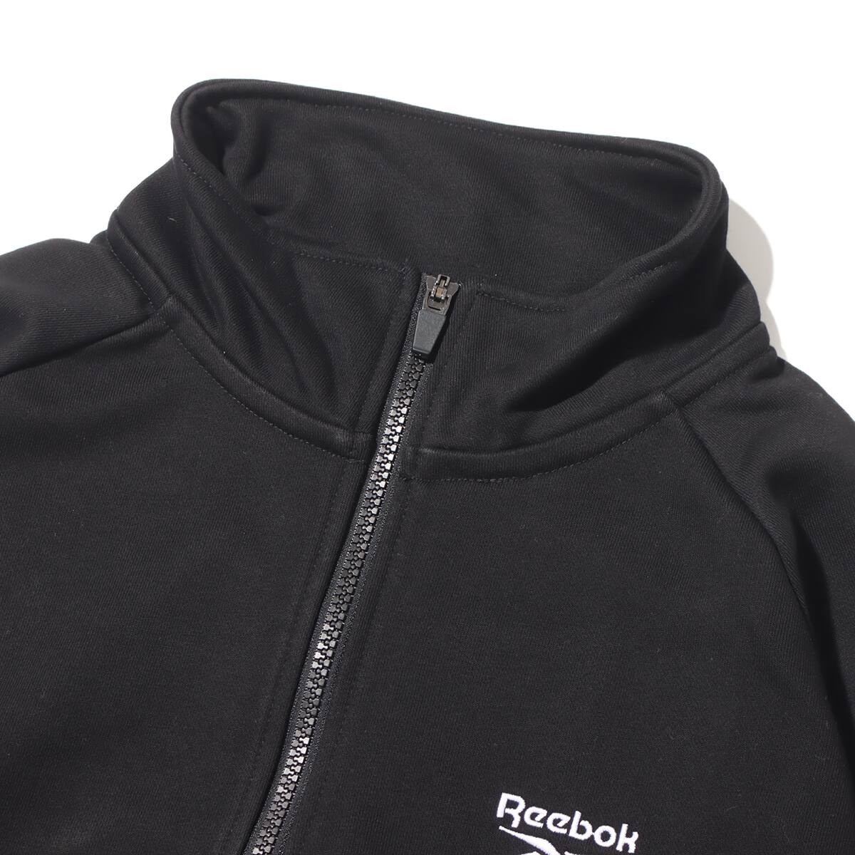 Reebok ハーフジップ スウェット トップス BLACK 23FW-I