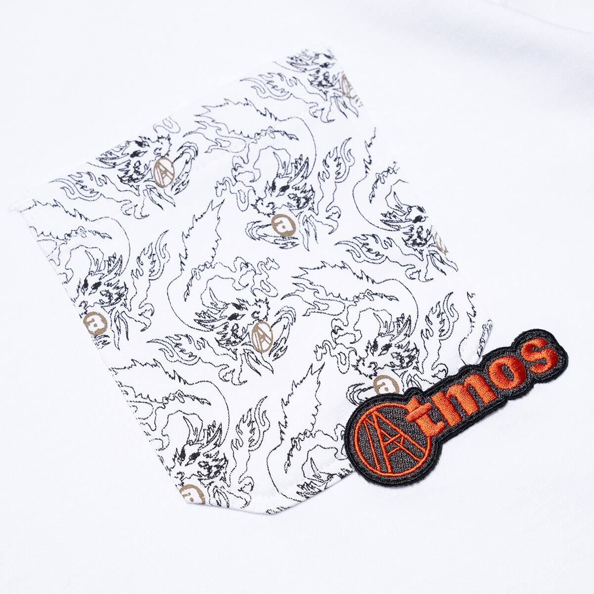 AGAINST LAB X ATMOS CAMO PKT. TEE WHITEの画像
