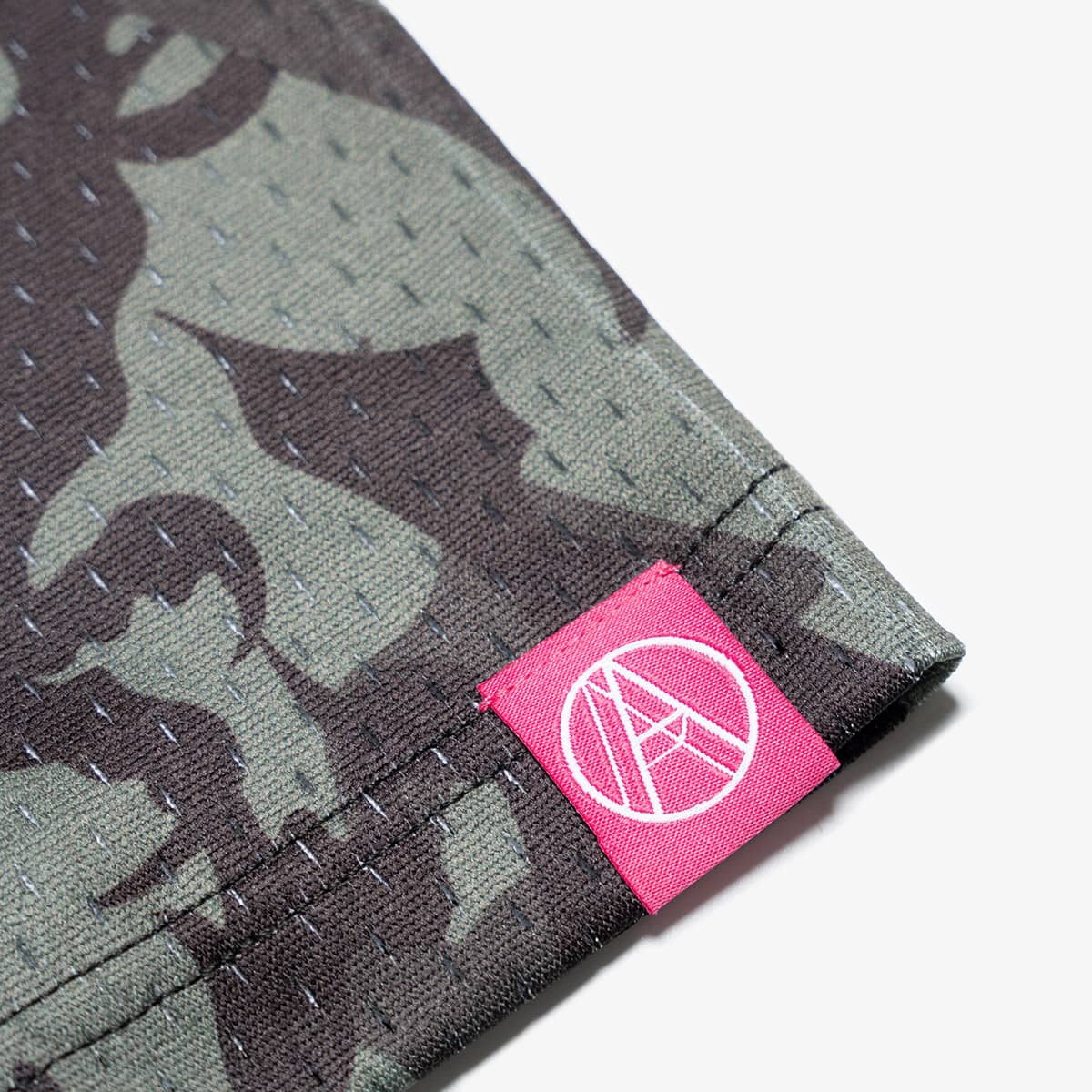 AGAINST LAB X ATMOS CAMO MESH TEE GREENの画像
