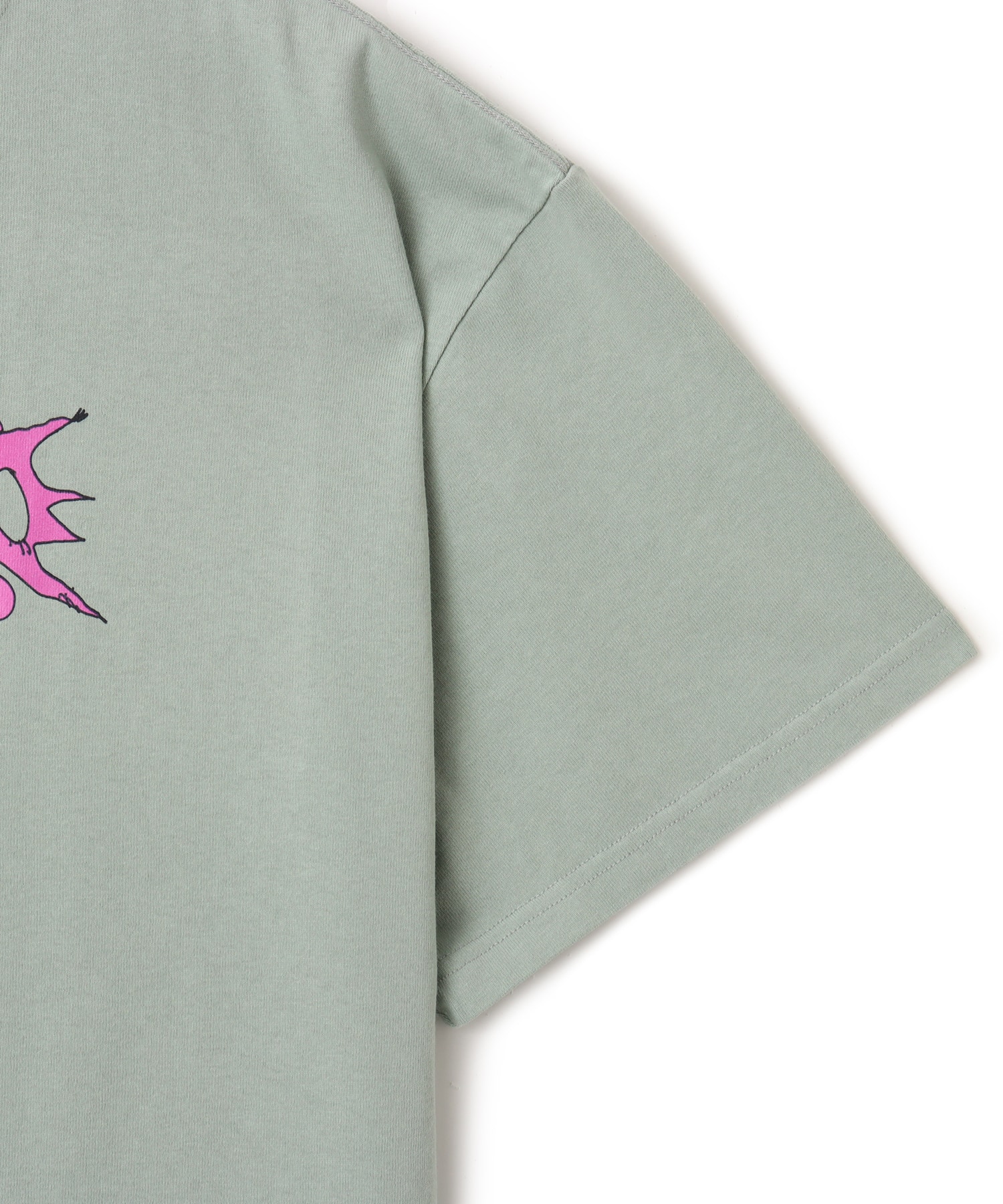 BRAIN DEAD SKRAM T-SHIRT SEAFOAMの画像
