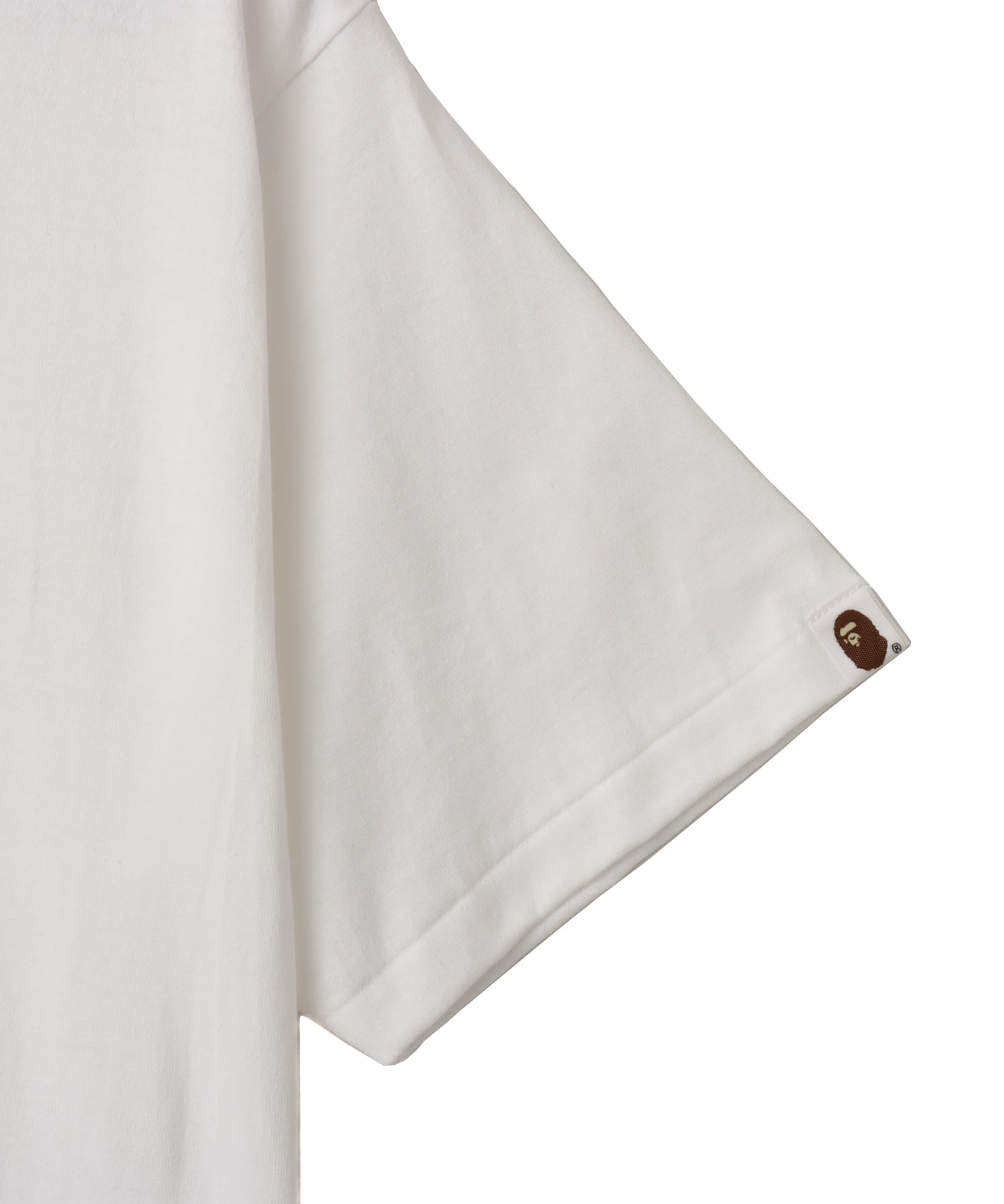 A BATHING APE G-SNK COLLEGE TEE WHITEの画像