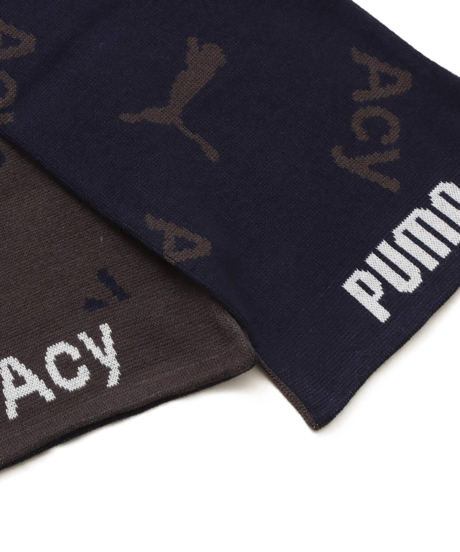 PUMA PUMA SCARF ACY PUMA NAVY-COOL DARK GRAYの画像