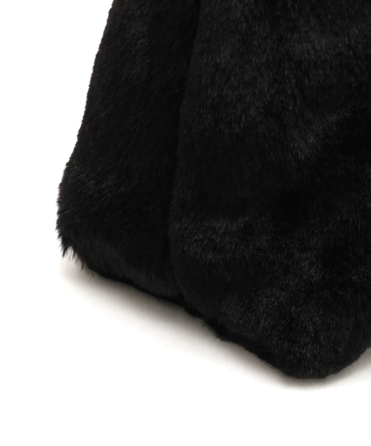 PUMA UP FUR SMALL PRISM BAG PUMA BLACKの画像